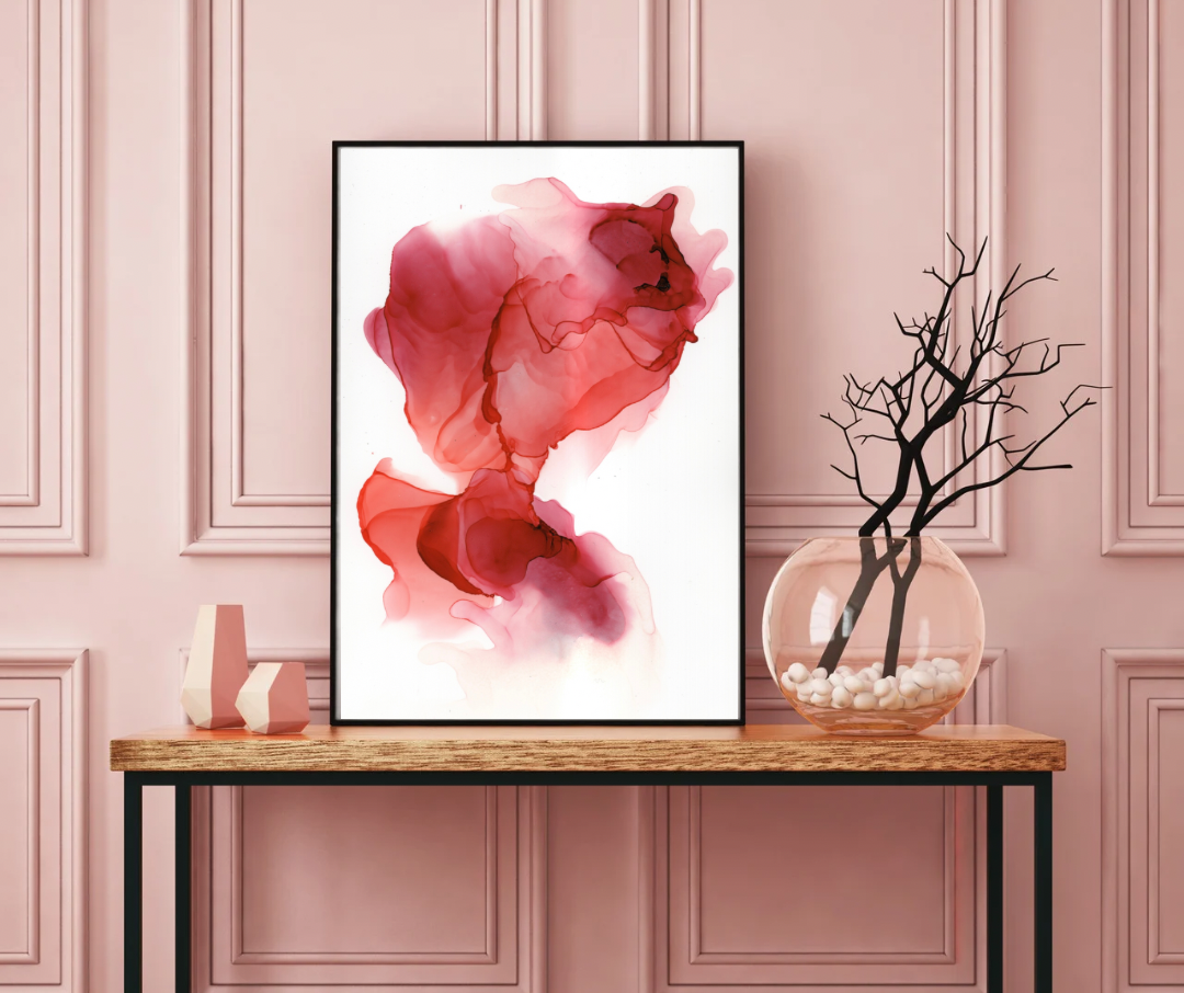 feminine abstract art